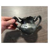 3- silver mugs/ urns