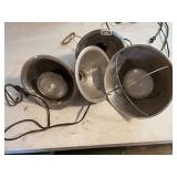 4- heat lamp lights