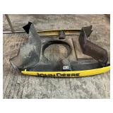 John Deere mower grill, seat and hood piece