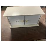 Small wooden pressboard cabinet