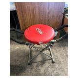 Red exercise stool