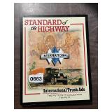 International Truck Ads book