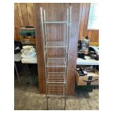 6 tier chrome rack shelf