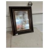 Framed mirror 16 x 20