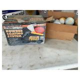 Chicago electric powered coating system and powder