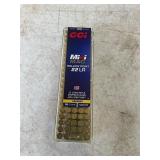 100- CCI .22 LR hollow points