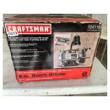 Craftsman 8ï¿½ bench grinder new