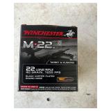 500- Winchester .22 LR 40 grain