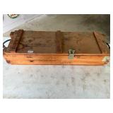 Wooden ammo box
