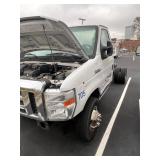 2022 Ford E-350 cab and chassis with 7.3 gas