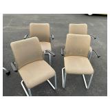 4- sitting conference/ office chairs