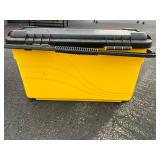 Rubbermaid storage box- sizes in pics