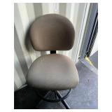 Rolling padded swivel bar / office chair