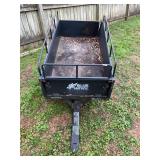 31 x 59 tilt bed garden trailer