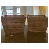 2- wicker baskets