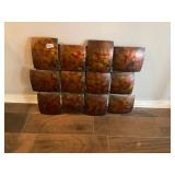 Metal ornate wall decor
