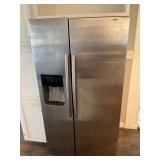Samsung stainless side by side fridge