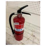 Charge fire extinguisher