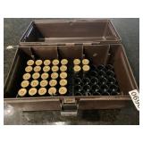 29- shotgun shells- 16 gauge and case