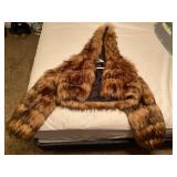 Cropper fur jacket