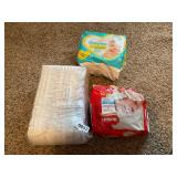 Pampers and diapers