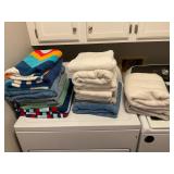 Large lot of towels