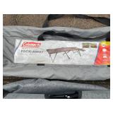 Coleman folding cot with bag
