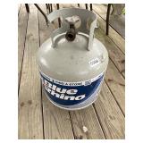 Full propane bottle