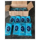 12 packages of 48 attends wipes- total 576 wipes