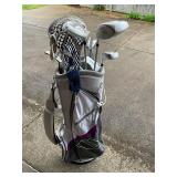 Wilson ultra gold clubs and bag