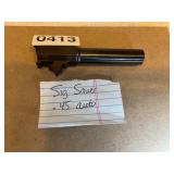 Sig Sauer .45 auto barrel