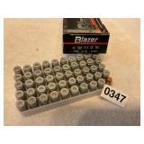 50 rounds Blazer .40 S & W 165 gr TMJ