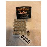 19 rounds. 38 special 125 gr jhp