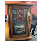 John Deere tractor clock