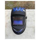 Blue / black Chicago electric auto welding helmet