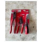 Milwaukee three-piece hand tool set ï¿½ new