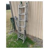 Werner 18 ft tri- aluminum ladder