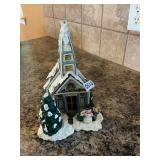 Musical Christmas church decor