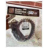 Wyoming leather drop belt- .44 / 45 loops. Size M