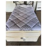 Twin bed with headboard- clean