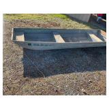 11ï¿½ 0ï¿½ flat bottom aluminum boat