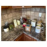 Candles, warmers all