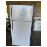 White Frigidaire fridge works