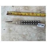 Schrade stainless chrome butterfly knife