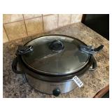 Large stainless crock pot