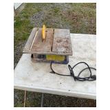 7ï¿½ wet tile saw