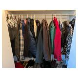Closet, full of jackets and shoes