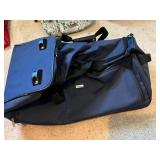 Rolling suitcase and lot assorted bags