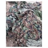 Pile of vintage BDU uniforms USAF