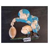 Football wall art - Homco USA 1976